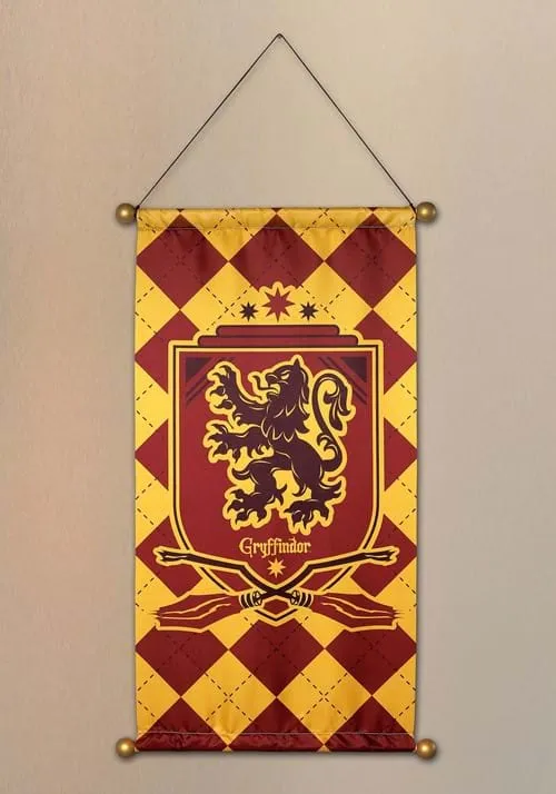 34" Harry Potter Gryffindor House Banner | Harry Potter Decorations