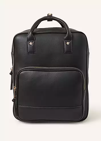 Accessorize Pocket Top Handle Backpack | Grattan