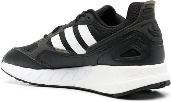 Adidas low-top lace-up sneakers Black