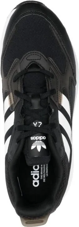 Adidas low-top lace-up sneakers Black