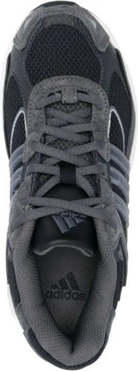 Adidas low-top lace-up sneakers Black