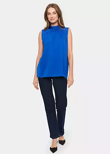 Aileen Sleeveless Top by Saint Tropez | Look Again