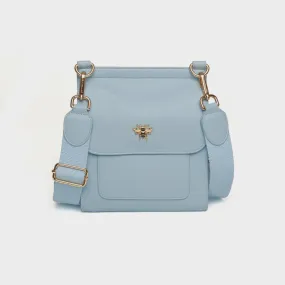 Alice Wheeler Bloomsbury Cross Body Bag Pastel Blue