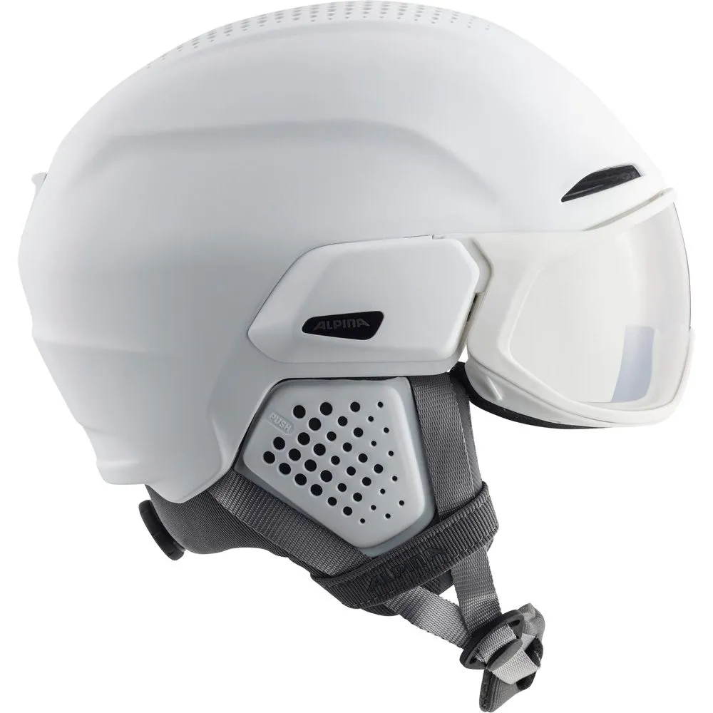 Alpina - Alto V Visor Helmet white matt