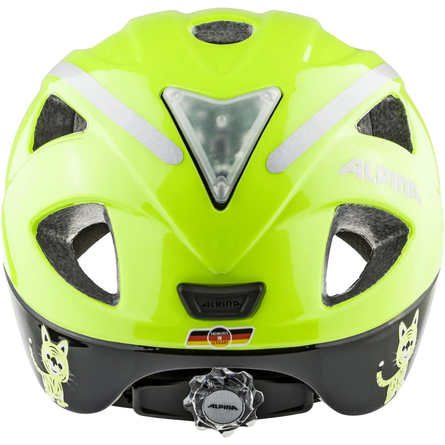 Alpina - Ximo Flash Bike Helmet Kids be visible gloss