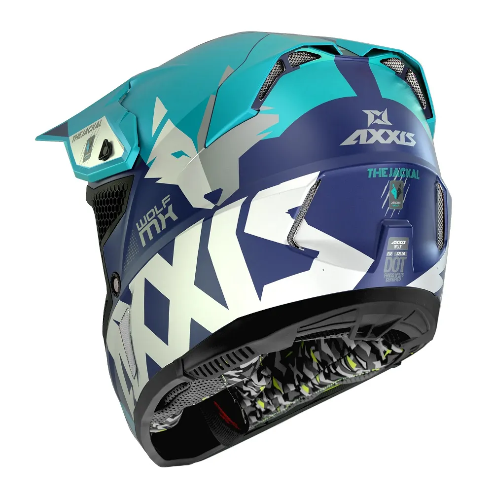 Axxis Wolf Jackal Helmet - Blue