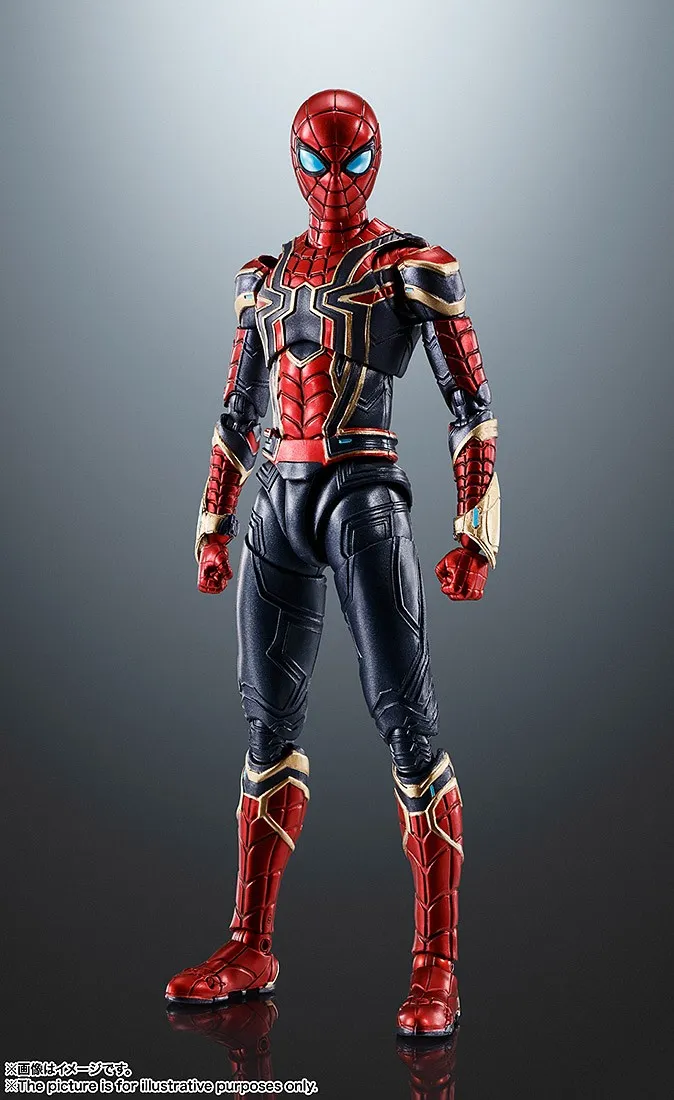 Bandai S.H. Figuarts Spider Man No Way Home Iron Spider Figure (red)