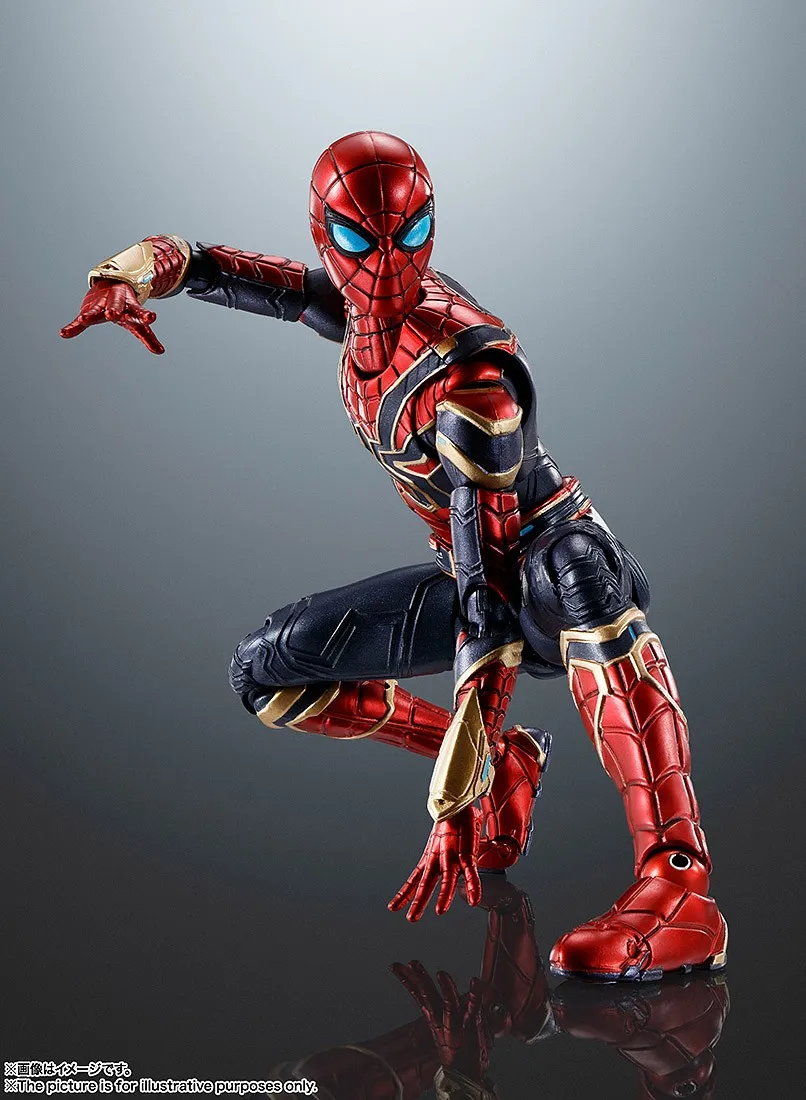 Bandai S.H. Figuarts Spider Man No Way Home Iron Spider Figure (red)