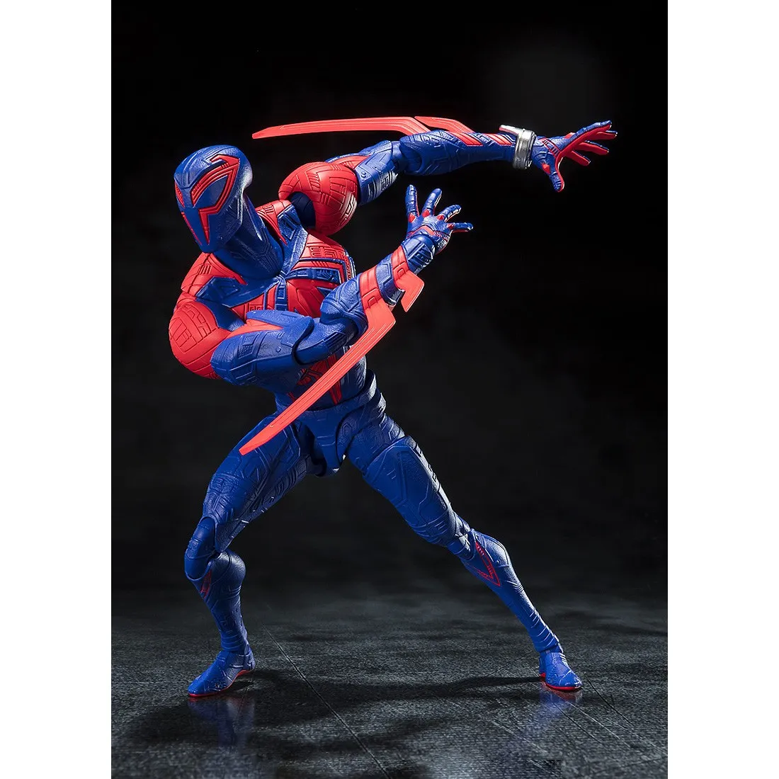 Bandai S.H.Figuarts Spider-Man Across the Spider-Verse Spider-Man 2099 Figure (blue)