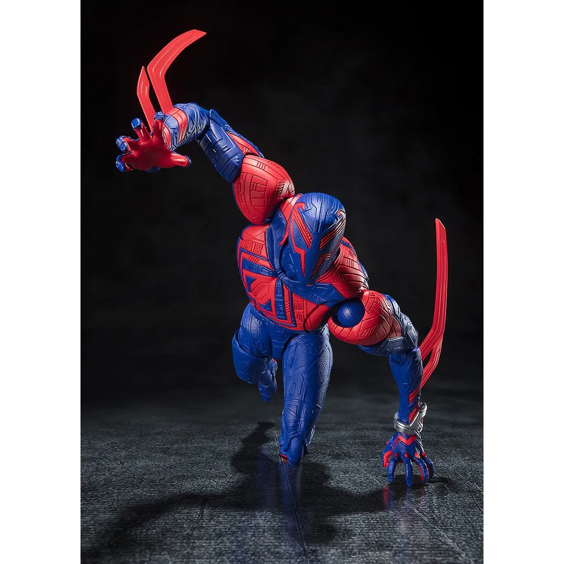 Bandai S.H.Figuarts Spider-Man Across the Spider-Verse Spider-Man 2099 Figure (blue)