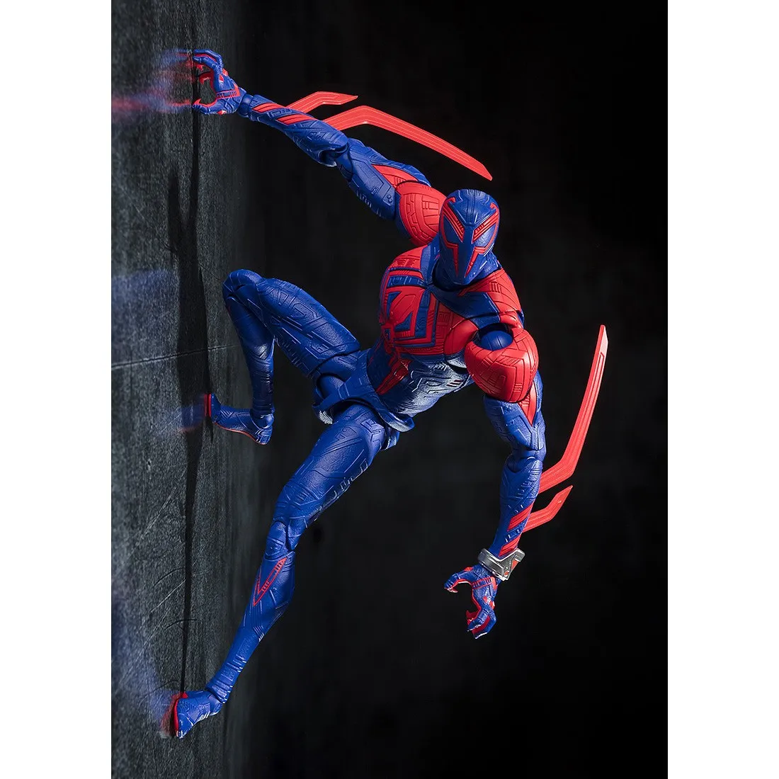 Bandai S.H.Figuarts Spider-Man Across the Spider-Verse Spider-Man 2099 Figure (blue)