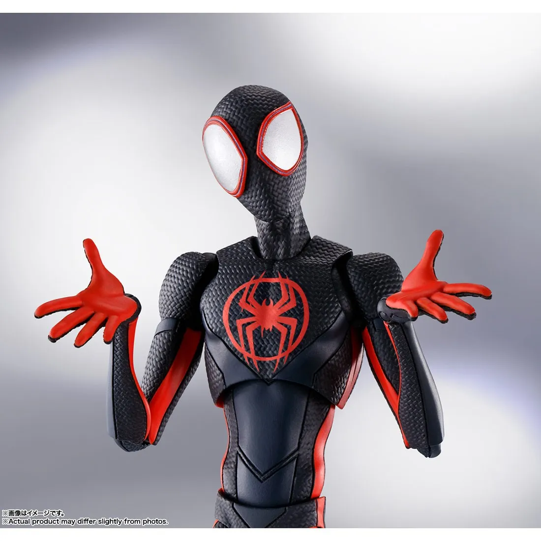 Bandai S.H.Figuarts Spider Man Across the Spider Verse Spider Man Miles Morales Figure (black)