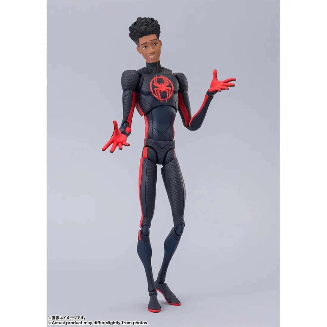 Bandai S.H.Figuarts Spider Man Across the Spider Verse Spider Man Miles Morales Figure (black)