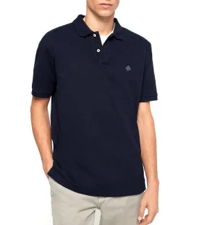 Basic Pique Polo Navy