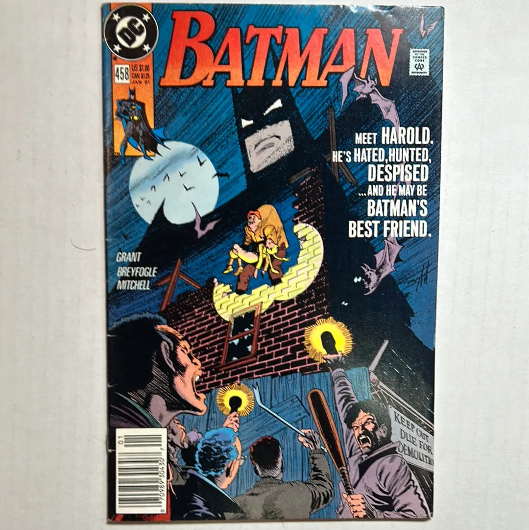 BATMAN by DC Comics No. 458 Comic Book