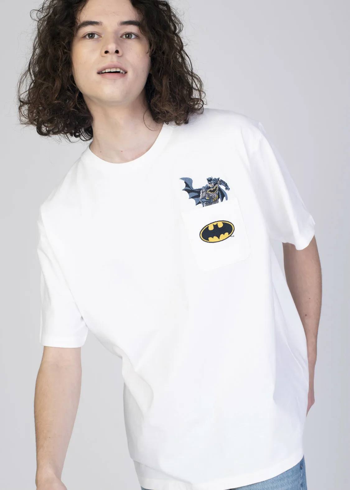 Batman Short Sleeve Tee (Batman_Batman Embroidery)