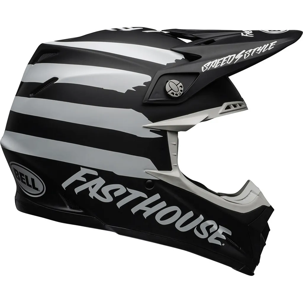 Bell - Moto-9 Mips Fasthouse Signia Black/White Helmet