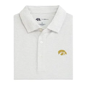 Birdie Stripe Iowa Performance Polo