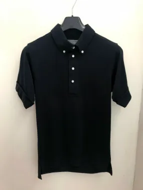 Black Short Sleeve Polo Shirt