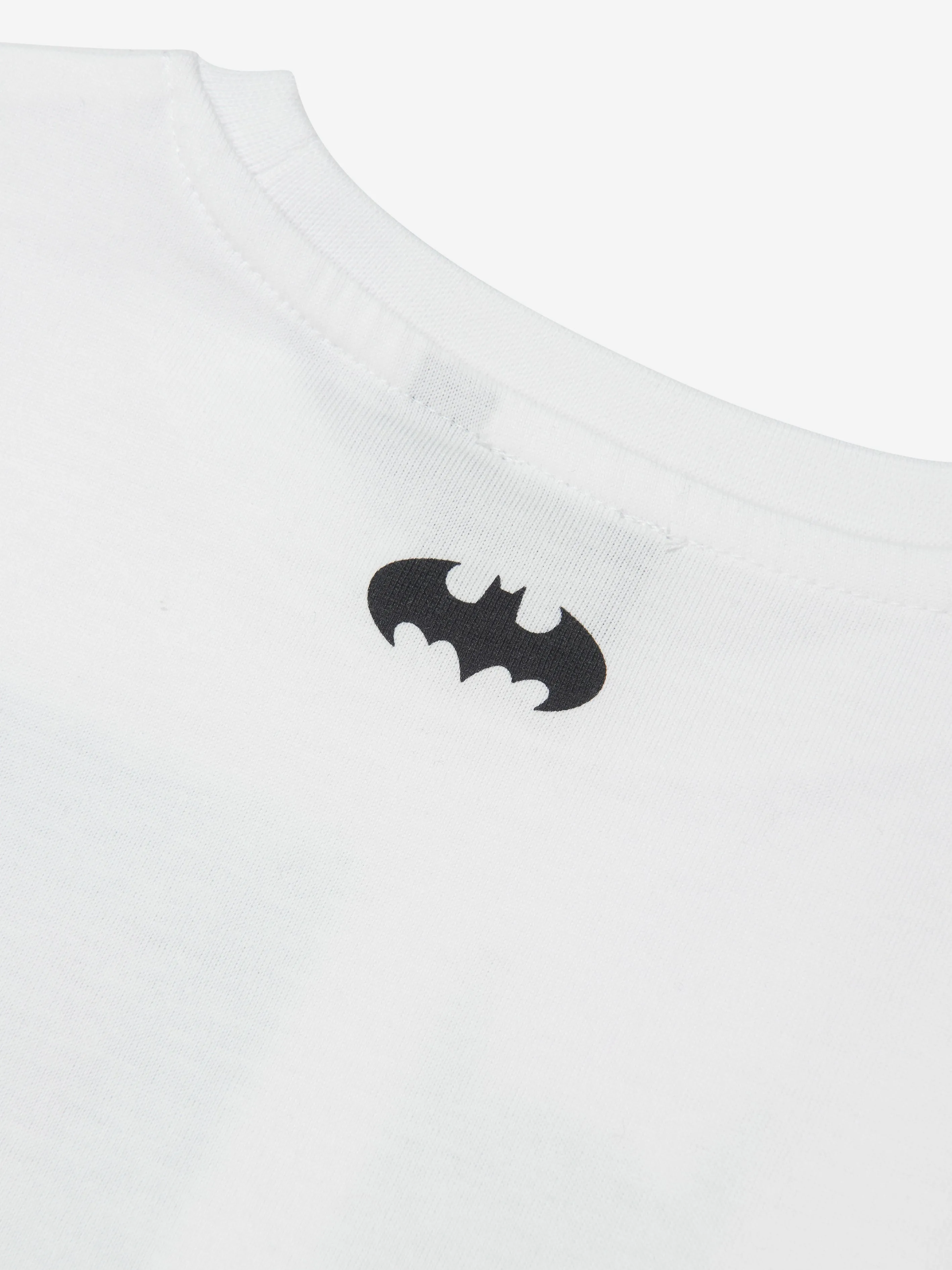 BOSS Boys Batman Logo T-Shirt in White