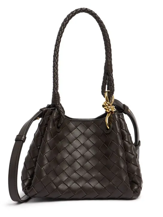 Bottega Veneta   Small Parachute leather bag 