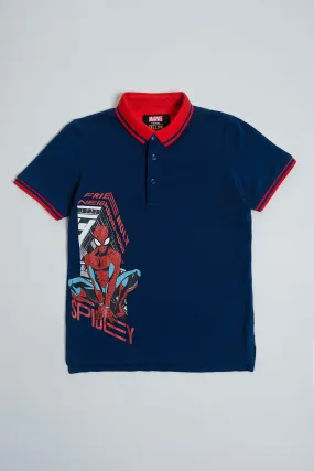 Boys Polo Shirt (6-8 Years) - Marvel