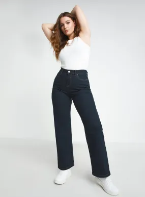 Buy SIMPLY BE 24/7 Indigo Wide Leg Jean 18 | Jeans | Tu