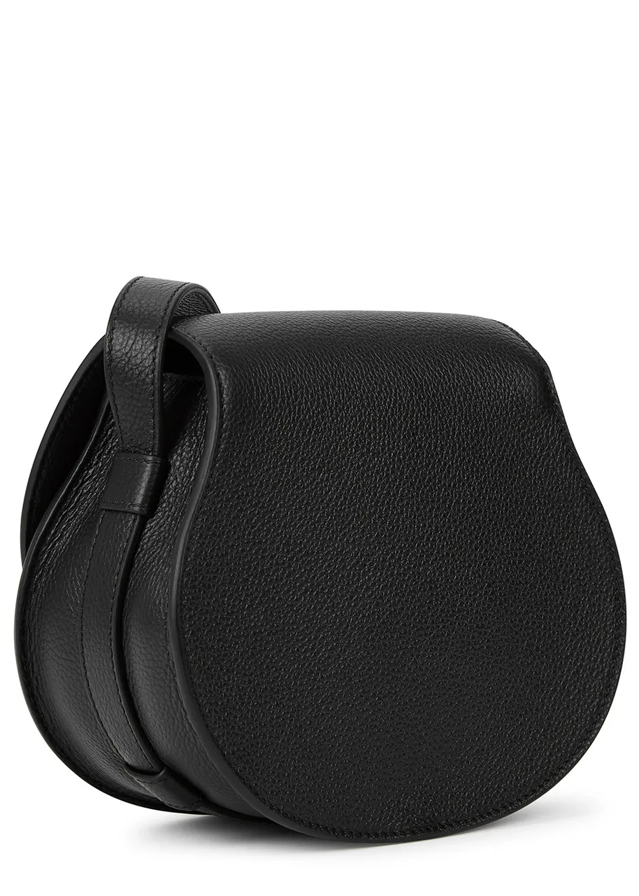 CHLOE Marcie small leather saddle bag -                         -                     -                