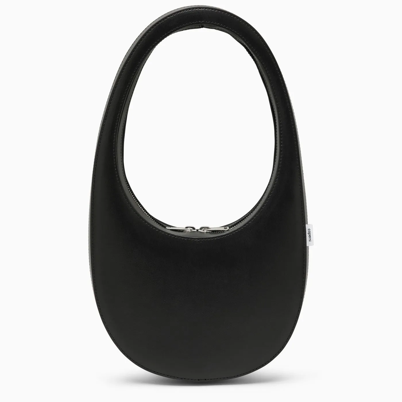 Coperni    Coperni Black Leather Swipe Bag