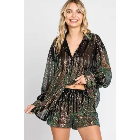 Dawn Sequin Shorts