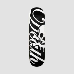 Death Script Popsicle Shape Skateboard Deck Black/White - 8.38