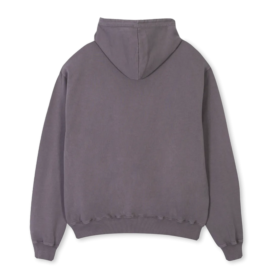 DONT DROP ME Pigment Grey Oversized Hoodie.