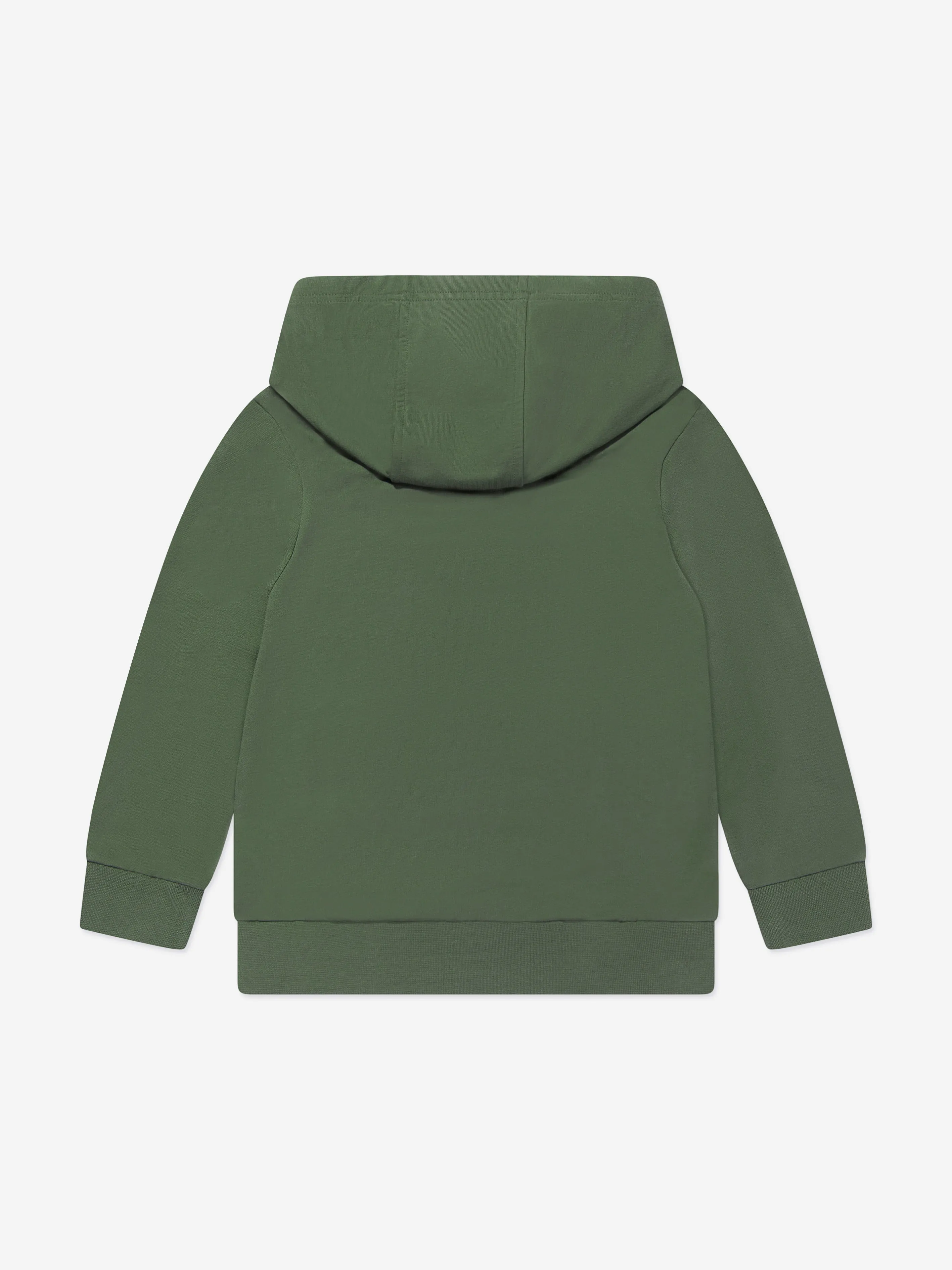 EA7 Emporio Armani Boys Logo Hoodie in Green