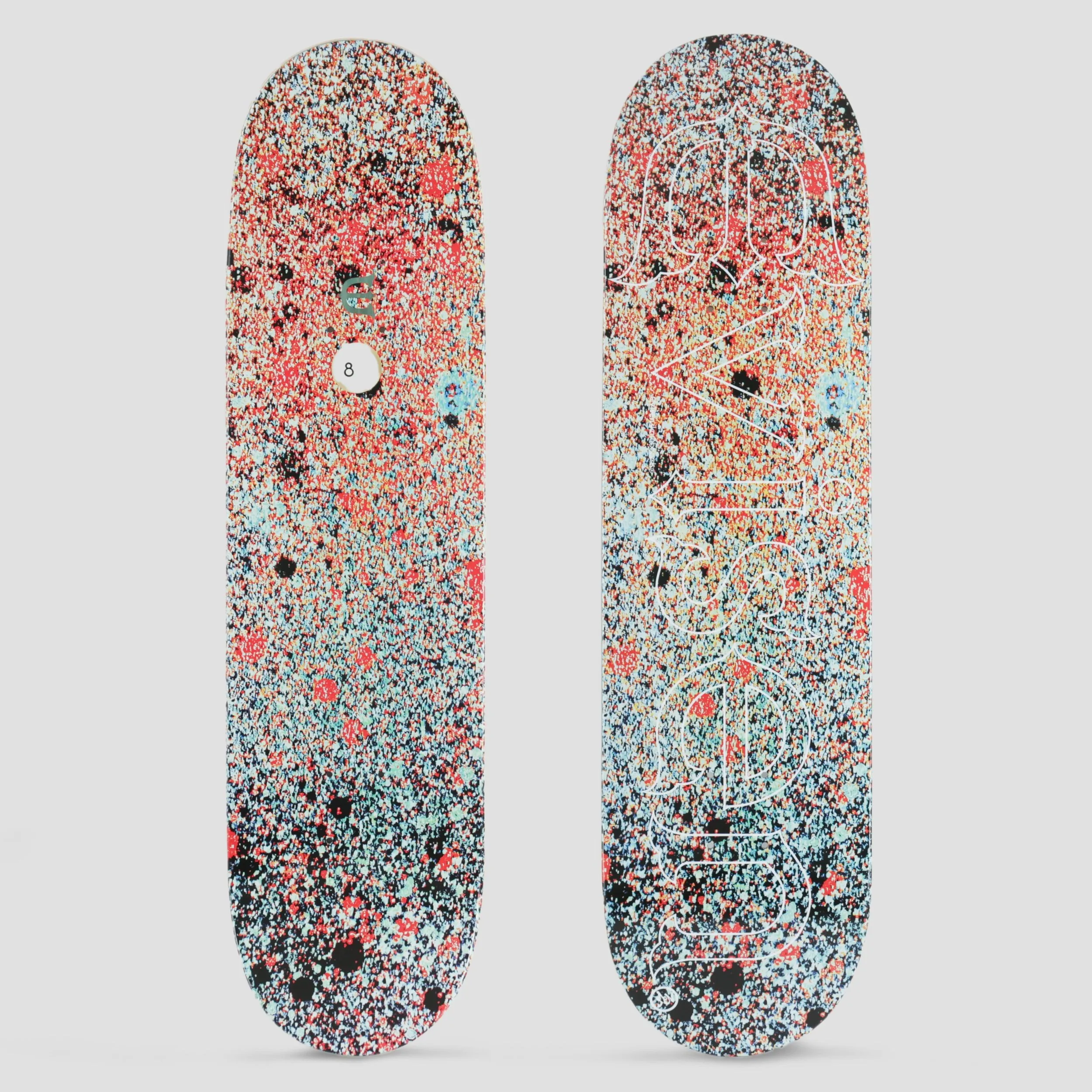 Evisen 8.25 Drip Logo 2 Skateboard Deck