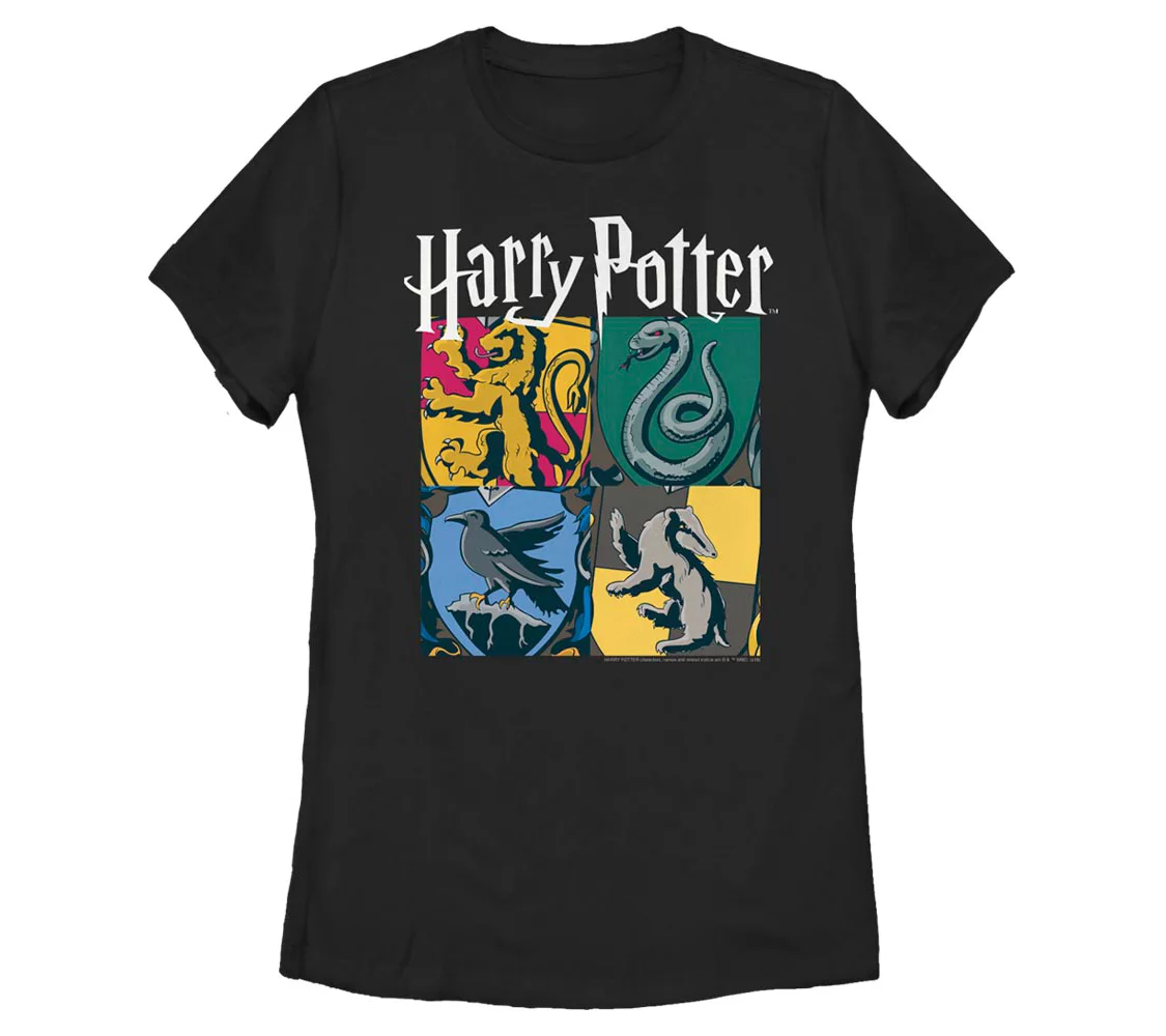 Fifth Sun Women's Harry Potter All Houses Tee