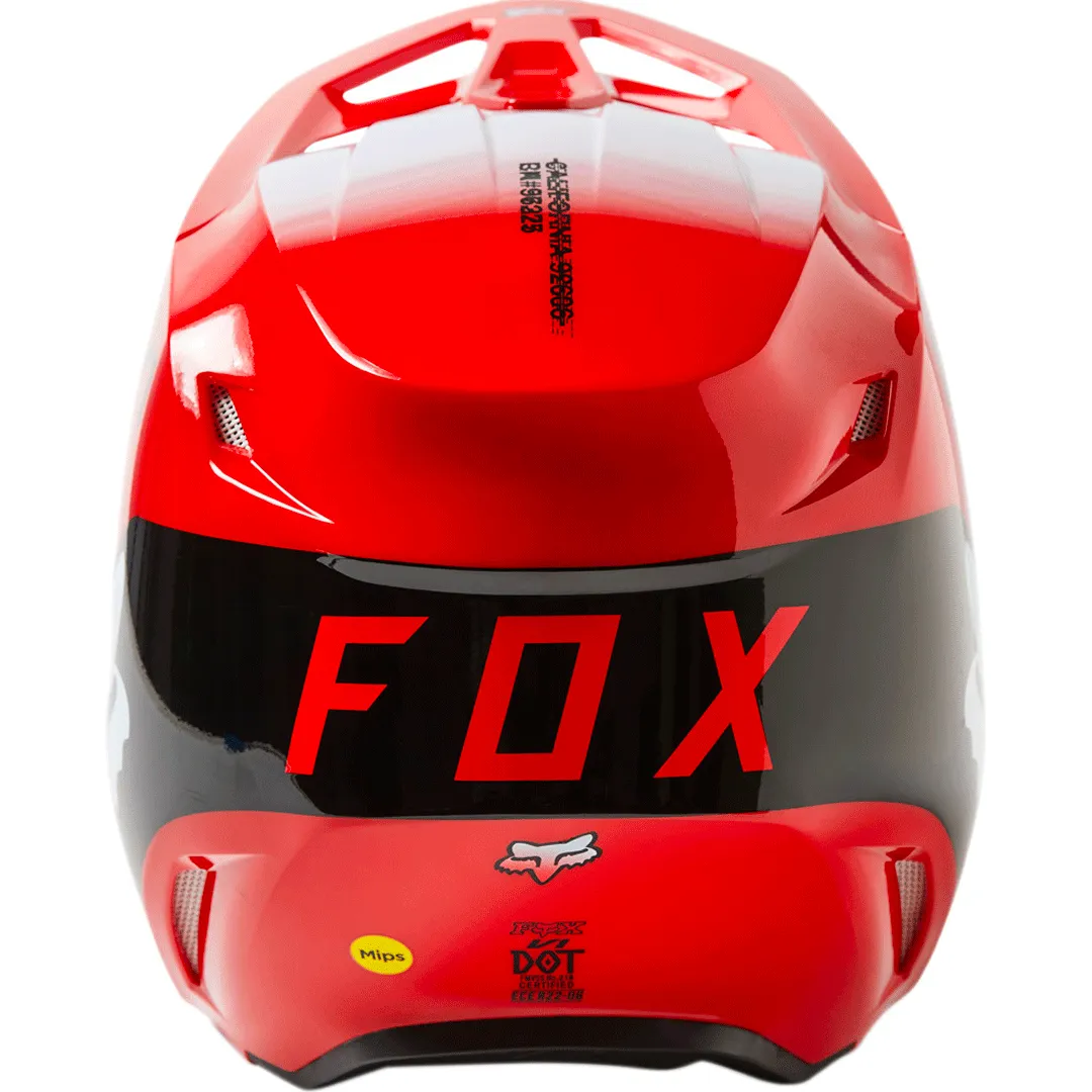 Fox - V1 Toxsyk Red Helmet