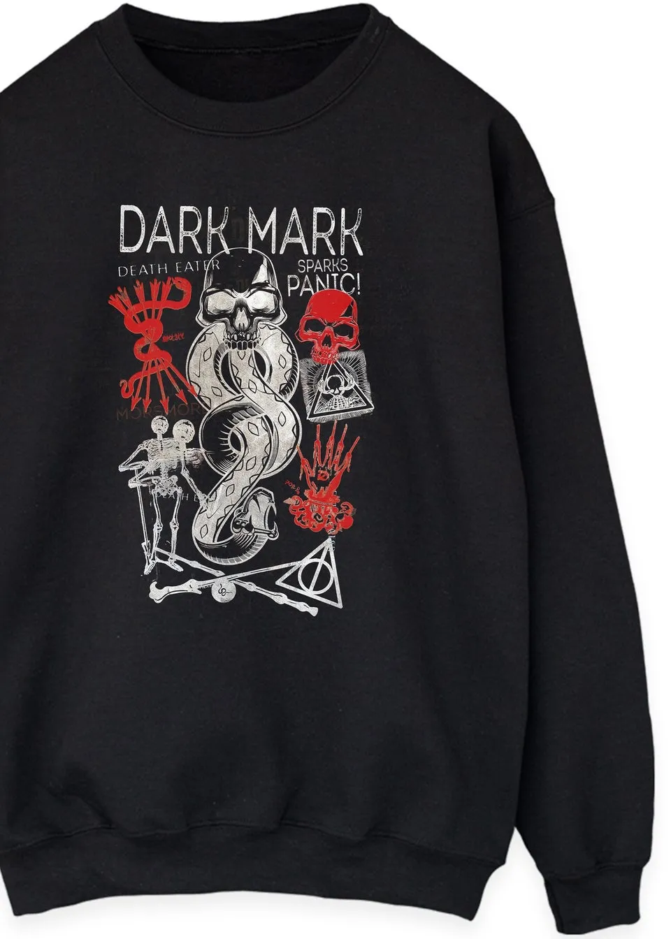 Harry Potter Dark Mark Men Black Sweatshirt