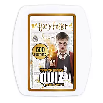 Harry Potter Top Trumps Quiz Card Game | Grattan