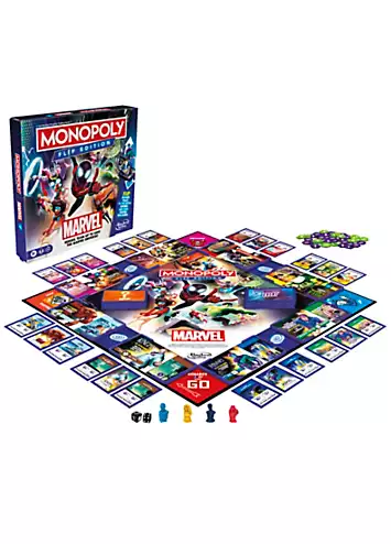 Hasbro Monopoly Flip Edition Marvel | Kaleidoscope