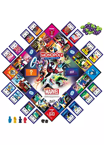 Hasbro Monopoly Flip Edition Marvel | Kaleidoscope