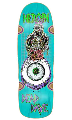 Heroin Skateboards Dead Dave Die Tonight Deck 10.1"