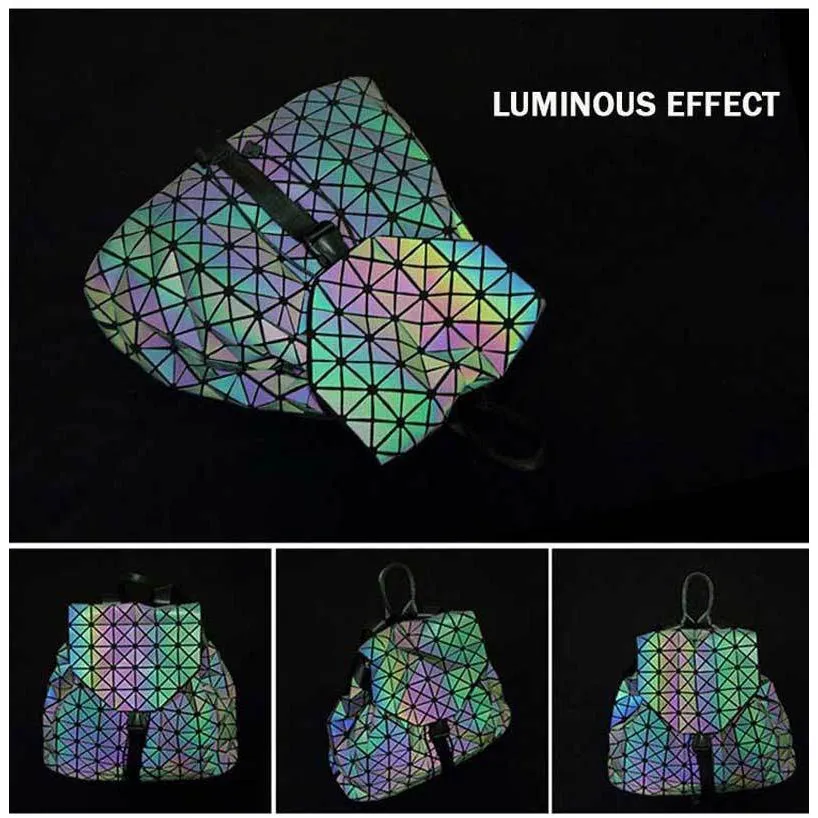 HOLOGRAM LIGHT REACTIVE BACKPACK