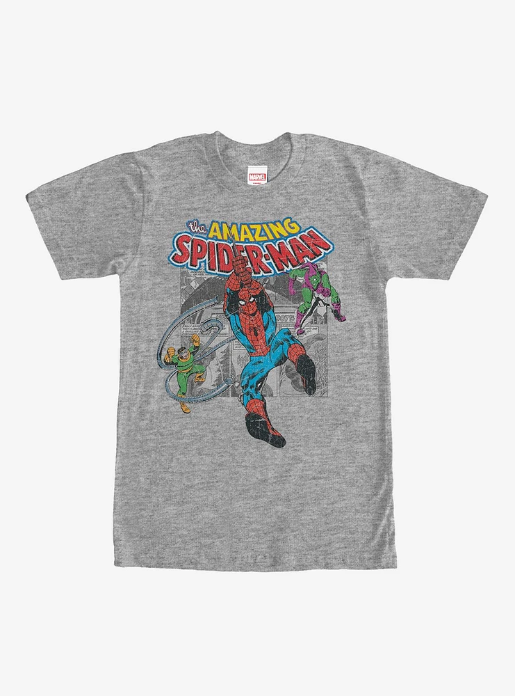 Hot Topic Marvel Amazing Spider-Man Battles Evil T-Shirt