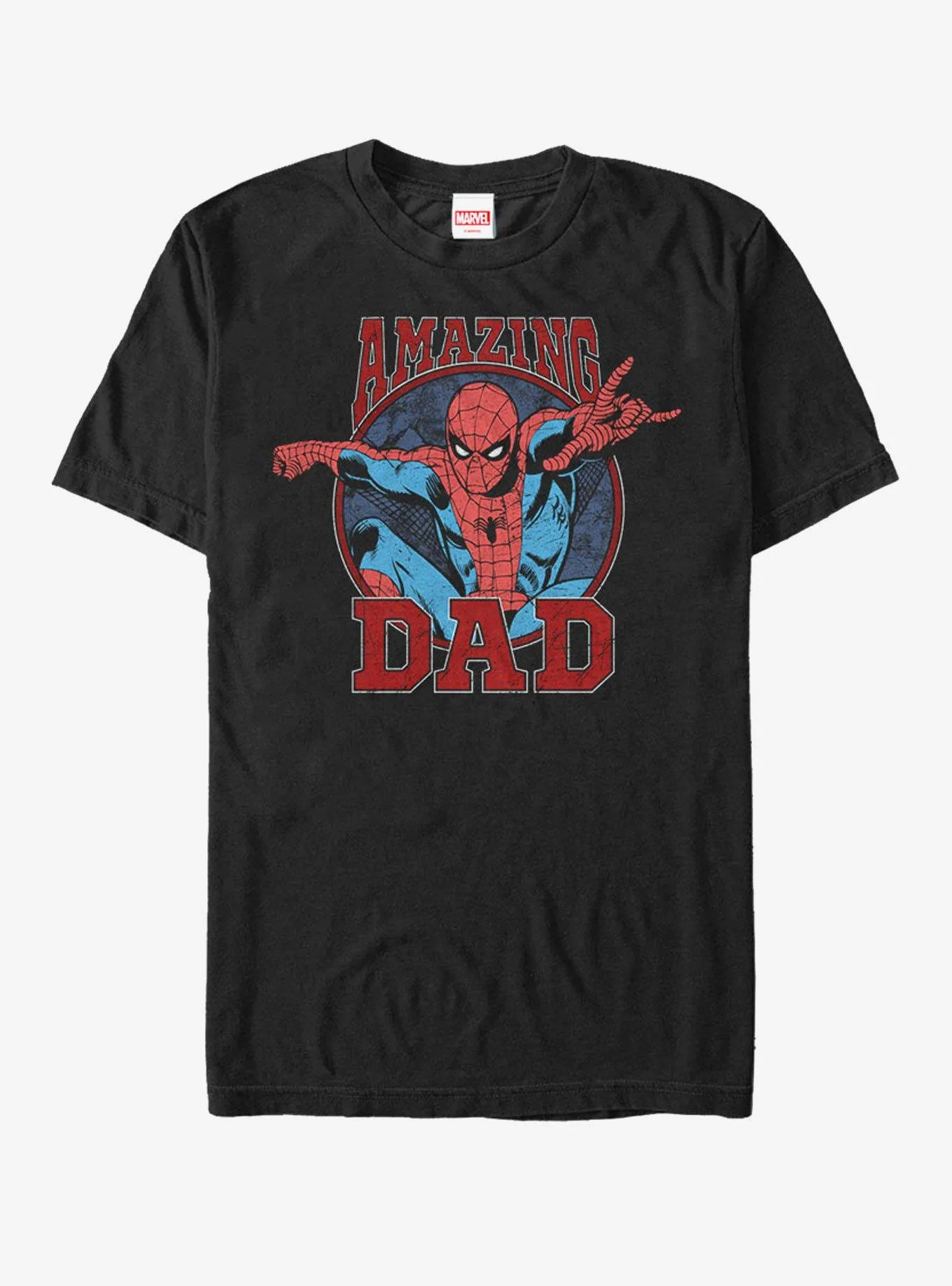 Hot Topic Marvel Father's Day Spider-Man Amazing Dad T-Shirt