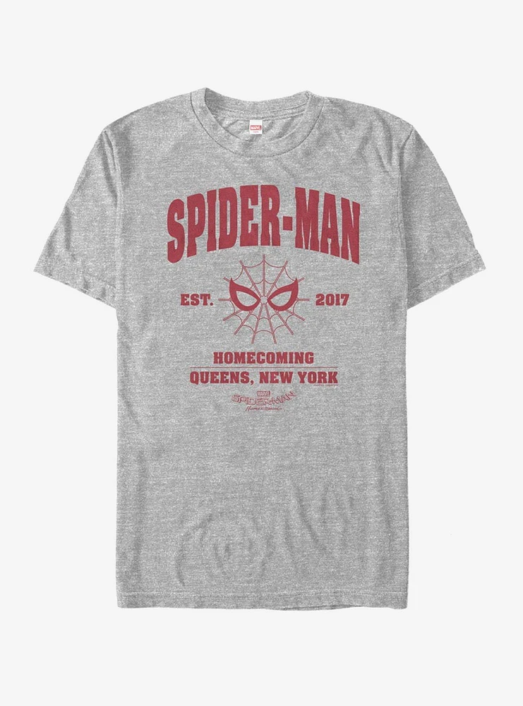 Hot Topic Marvel Spider-Man Homecoming Est. 2017 T-Shirt