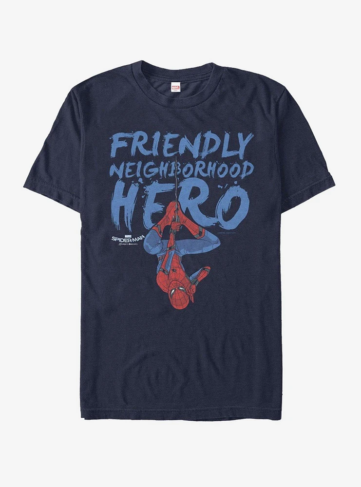 Hot Topic Marvel Spider-Man Homecoming Friendly Hero T-Shirt