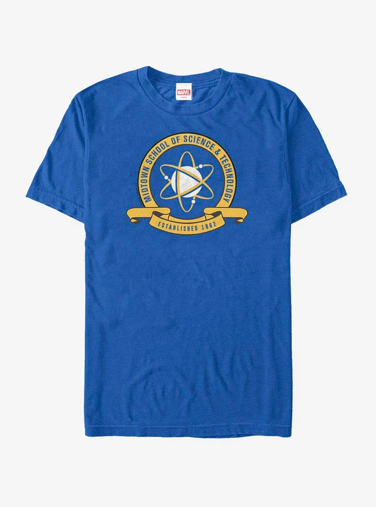 Hot Topic Marvel Spider-Man Homecoming Midtown School Crest T-Shirt