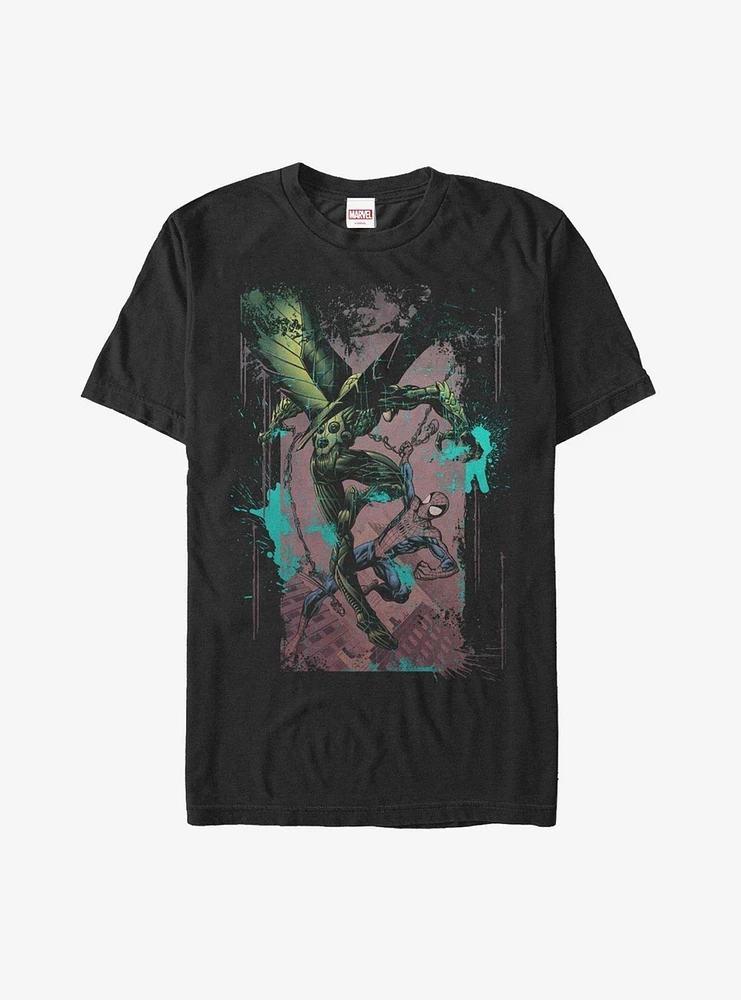 Hot Topic Marvel Spider-Man vs. The Vulture T-Shirt