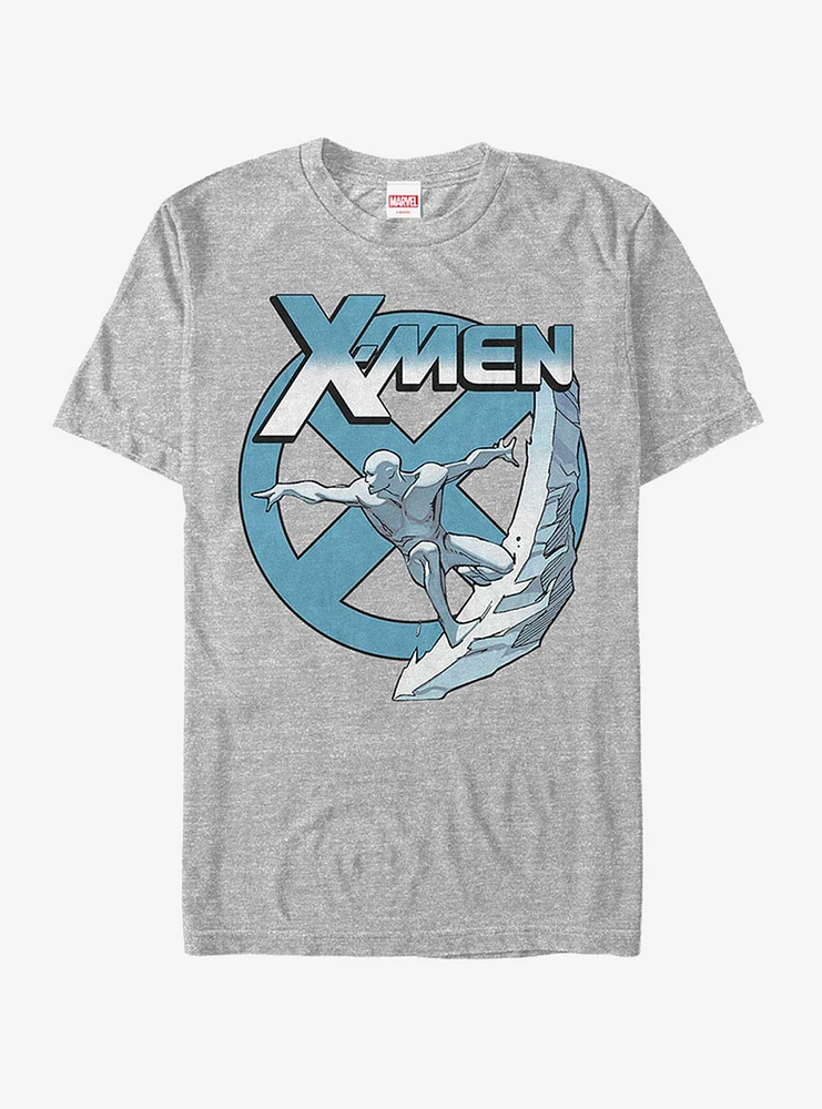 Hot Topic Marvel X-Men Iceman Surf T-Shirt