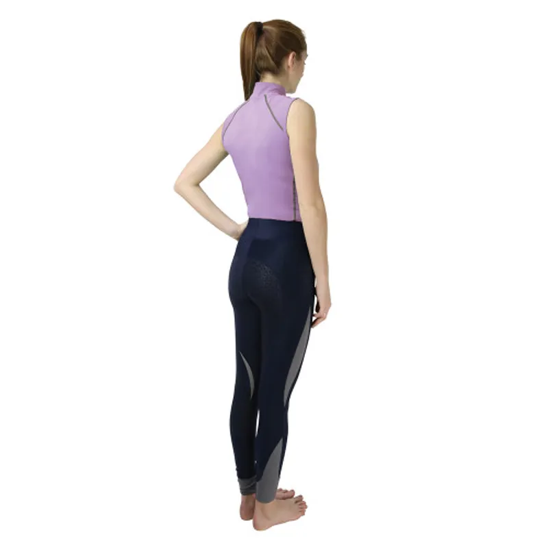 Hy Equestrian Sport Active Sleeveless Top in Lilac - WEB EXCLUSIVE